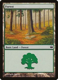 Forest (45), Duel Decks: Knights vs. Dragons