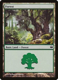 Forest (46), Duel Decks: Knights vs. Dragons