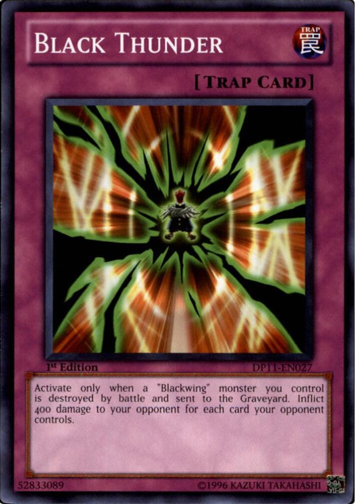 Black Thunder, 1st-edition, front