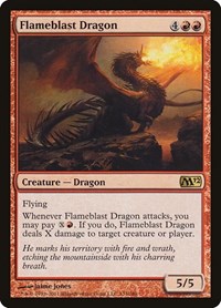 Flameblast Dragon, Magic 2012 (M12)