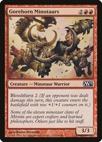 Gorehorn Minotaurs, Magic 2012 (M12)