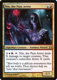 Nin, the Pain Artist, Commander
