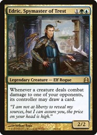 Edric, Spymaster of Trest, Commander