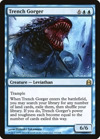 Trench Gorger, Commander