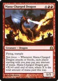 Mana-Charged Dragon, Commander