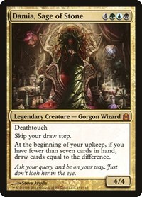 Damia, Sage of Stone, Commander