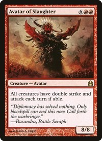 Avatar of Slaughter, Commander