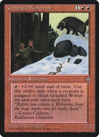 Grizzled Wolverine, Ice Age