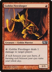 Goblin Fireslinger, Magic 2012 (M12)