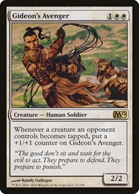 Gideon's Avenger, Magic 2012 (M12)