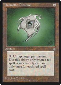 Hematite Talisman, Ice Age