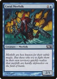 Coral Merfolk, Magic 2012 (M12)