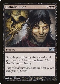 Diabolic Tutor, Magic 2012 (M12)