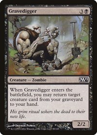 Gravedigger, Magic 2012 (M12)