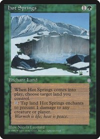 Hot Springs, Ice Age