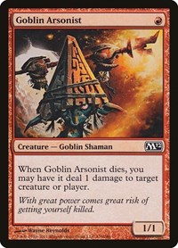 Goblin Arsonist, Magic 2012 (M12)