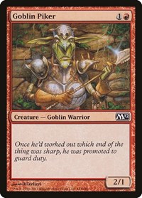 Goblin Piker, Magic 2012 (M12)