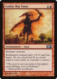 Goblin War Paint, Magic 2012 (M12)