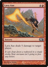 Lava Axe, Magic 2012 (M12)