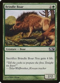 Brindle Boar, Magic 2012 (M12)