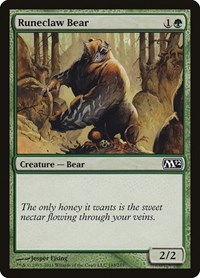 Runeclaw Bear, Magic 2012 (M12)