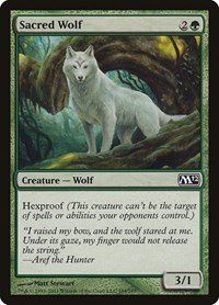 Sacred Wolf, Magic 2012 (M12)