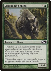 Stampeding Rhino, Magic 2012 (M12)