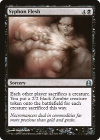 Syphon Flesh, Commander