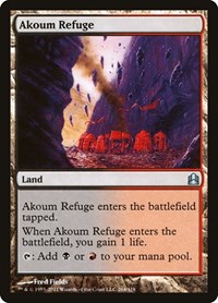 Akoum Refuge, Commander
