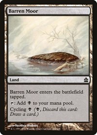 Barren Moor, Commander