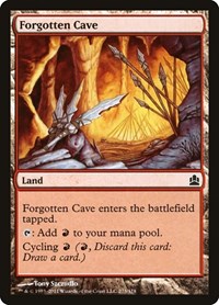 Forgotten Cave, Commander
