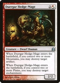 Duergar Hedge-Mage, Commander