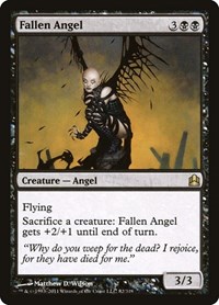 Fallen Angel, Commander