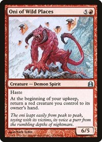 Oni of Wild Places, Commander