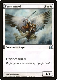 Serra Angel, Commander