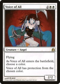 Voice of All, Commander