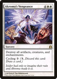 Akroma's Vengeance, Commander