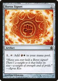 Boros Signet, Commander
