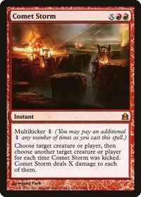 Comet Storm, Commander