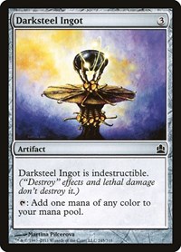 Darksteel Ingot, Commander