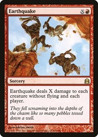 Earthquake, Commander