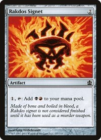 Rakdos Signet, Commander