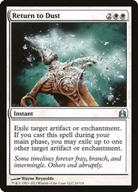 Return to Dust, Commander