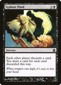Syphon Mind, Commander