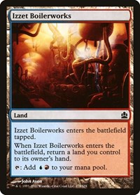 Izzet Boilerworks, Commander