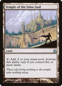 Temple of the False God, Commander
