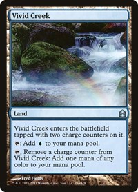 Vivid Creek, Commander