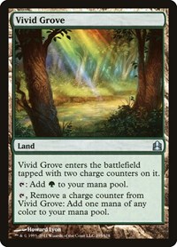 Vivid Grove, Commander