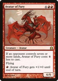 Avatar of Fury, Commander