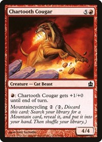 Chartooth Cougar, Commander